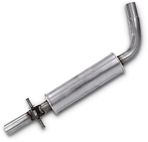 ATEC Germany 1x Silenziatore centrale Compatibile con AUDI A3 (8L1), SEAT LEON (1M1), TOLEDO II (1M2), SKODA OCTAVIA 1 (1U2) (1U5), VW BORA I (1J2) (1J6), GOLF 4 (1J1) (1J5), NEW BEETLE (9C1, 1C1)