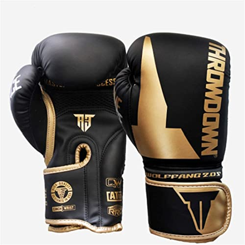Boxhandschuhe, Damen männer Kinder Grade Boxhandschuhe for Männer & Frauen MMA Boxhandschuhe Muay Thai -Handschuhe zum Sparring, Kickboxen, Kämpfen, Punch -Taschen (Color : B, Size : 8oz)