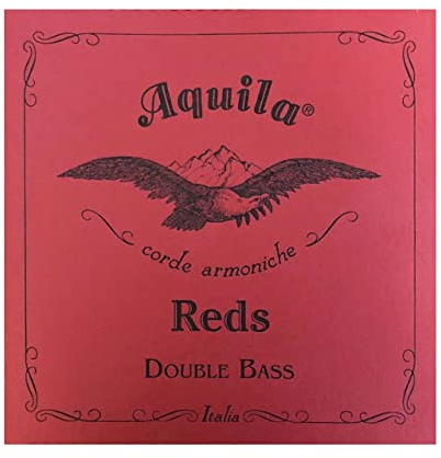 Aquila 02db - red contrebasse - corde à l'unité, sol 1ère filée cuivrée vernie - g