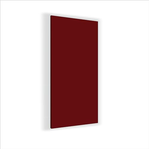 Stop Sound Pannello Acustico Fonoassorbente, pannelli fonoassorbenti alte prestazioni 180x80x5 cm (Rosso)