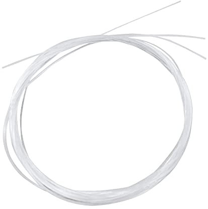 Ukulelensaiten aus Karbonfaser, Fluorkohlenstofffaser-Saiten für 53,3 cm, 58,4 cm, 66 cm, Gitarreninstrument für Ukulelensaiten, 4 Stück