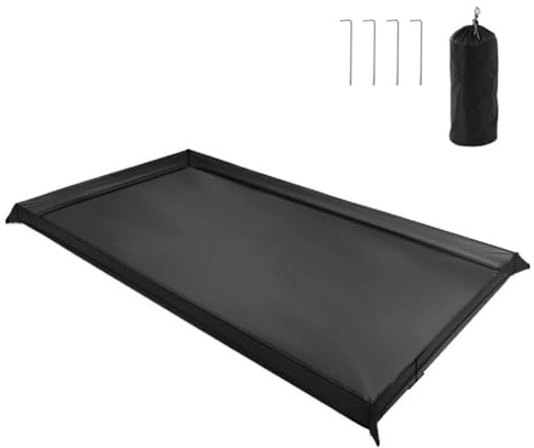 Outdoor Footprint for Camping Tents Bathtub Floor Cloth with Carry Bag (200x80cm)