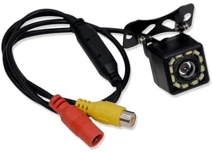 Backup Kamera Einparkhilfe mit Rückfahrkamera, 12, Nachtsichtfunktion, CCD-Sensor, wasserdicht, 170°-Sichtfeld, HD-Video, universell einsetzbar Autokamera