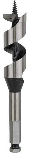 Bosch 1x PRO Wood Auger Bit (for Softwood, Hardwood, Ø 25,00 mm, Professional Accessory Rotary Drill/Drivers)