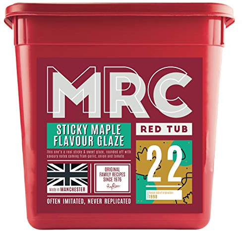 MRC Sticky Maple Glaze 2.5kg – Maple Bacon Seasoning – Marinade Suitable for Pork, Chicken, Pork Ribs, Roast Ham & Gammon