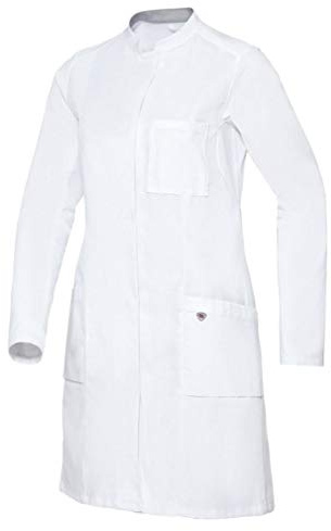 BP Blouse médicale pour femme à manches longues avec système de levage des bras - 205,00 g/m² - Blanc - 1752-130-0021-40n