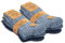 Footstar Herren Winter Wollsocken (6 Paar) Norweger Socken mit Frottee Plüschsohle - Blau 43-46