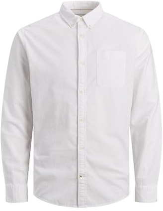 JACK & JONES Men's Shirt Long Sleeve with Collars Slim Fit Casual Top Wear