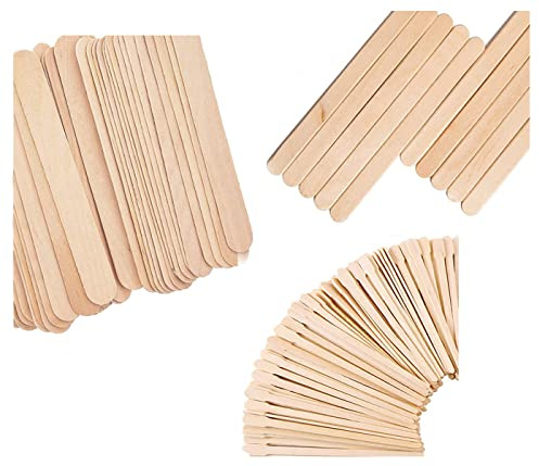150pcs Spatules à Cires,Spatules Épilation en Bois,Spatule Cire Chaude,Spatule Application Cire Chaude, Spatule Jetable, Bâtonnets en Bois,Bâtons De Cire Baton Epilatoire Jetable,Bâton Epilation Cire