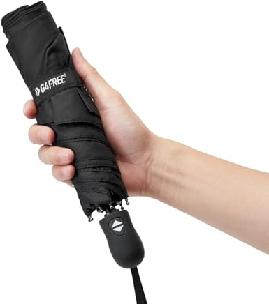 G4Free Mini Ultralight Umbrella UPF 50+ UV Protection Compact Lightweight Travel Umbrella Super Slim Small Portable Automatic Open and Close,40 Inch(Black)