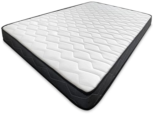 amuéblate online - Colchón Fit Reversible 90 x 180 cm, Ideal para Camas Nido o Literas, Antiácaros, Antibacterias e Hipoalergénico