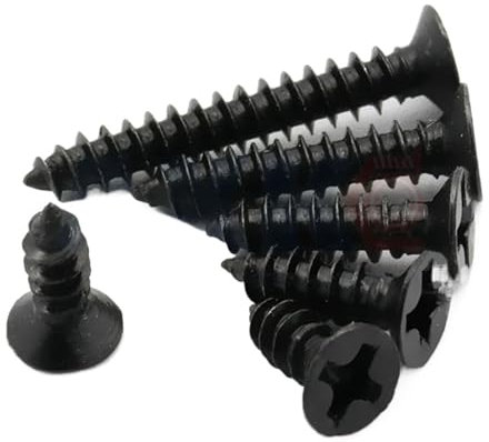 EJPPDHCO Juego de 50/100 Tornillos autorroscantes for reparación de Ordenadores portátiles, Tornillos de Cabeza Plana avellanada, Clavos for Ordenadores M2 M3(50pcs,M3x30mm)