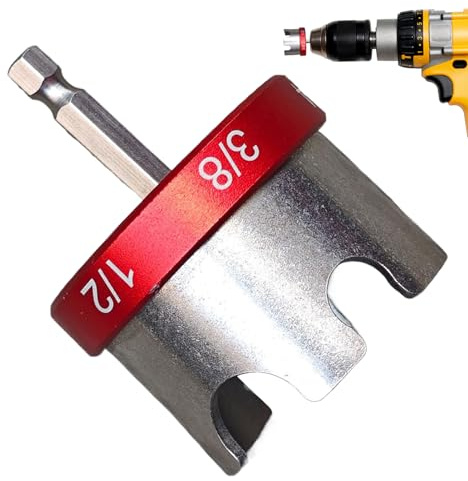 Generico Bague de clé - Adaptateur pour perceuse, pour clé à dévissage rapide pour voiture, camion, atelier et travaux ménagers | Pour écrous boulons