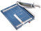 Dahle 565 Schneidemaschine (Bis DIN A4, 40 Blatt Schneidleistung) blau, 355 x 475 mm