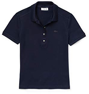 Lacoste Polo Slim Fit Femme , Marine, 42