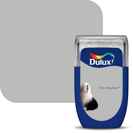 Dulux Walls & Ceilings Tester Paint, Chic Shadow, 30 ml