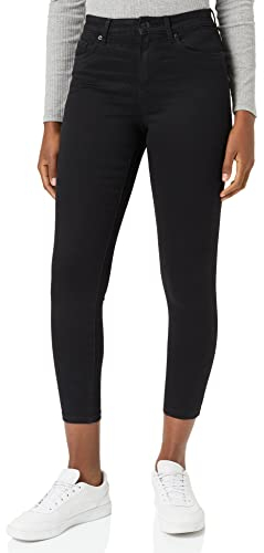 VERO Moda Damen Vmsophia Hw Sk Soft Vi110 Ga Ptt Noos Jeanshose, Schwarz, M / 28L EU