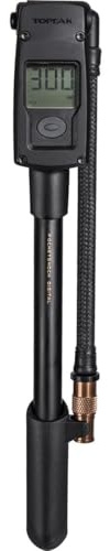 Topeak PocketShock Digital Shock Pump with 300 PSI Digital Gauge, Pressure-Rite Connector, and Air Release Button