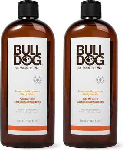 BULLDOG Gel Douche Citron/Bergamote (Lot de 2)