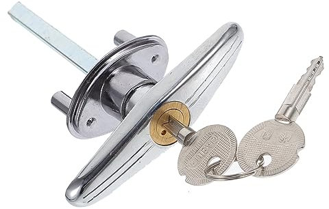 Angoily Kit Di Sblocco Di Emergenza Per Porta Da Garage Con Serratura A Filo Con Anima in Rame Facile Da Installare Con Maniglia A T Per Uso Domestico