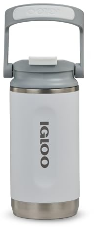 IGLOO Tumbler 12 Thermoflasche – Edelstahl-Trinkflasche 350 ml, Auslaufsicher, Kohlensäure geeignet, Spülmaschinenfest, BPA-frei, Ideal für Sprudel, Freizeit, Sport, Outdoor und Camping