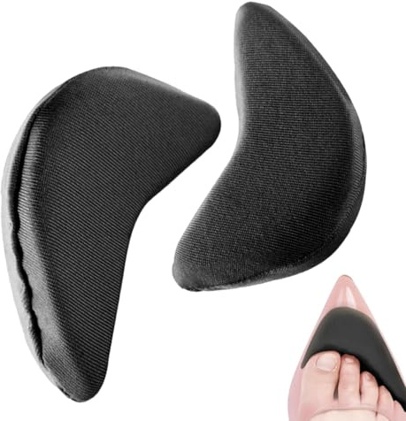 Plantillas – Relleno para puntas de zapatos | Almohadillas para los dedos | Acolchado para zapatos sueltos, inserciones de espuma adaptables, evita que se salgan, ideal para tacones