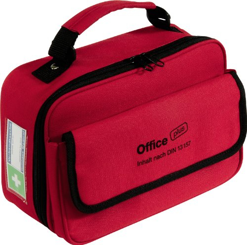 Office plus Verbandtasche DIN 13 157 + Verbandbuch + Stift