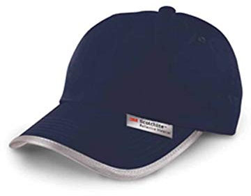 Casquette réfléchissante Haute visibilité sécurité - RC35 Bleu Marine