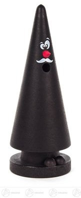 Rudolphs Schatzkiste Smoking figure black” Willy dedicating smoke “height = 135mm AGAIN Ore Mountains Folk art Ore mountain craftsmanship Smoking man figurine smoke figure