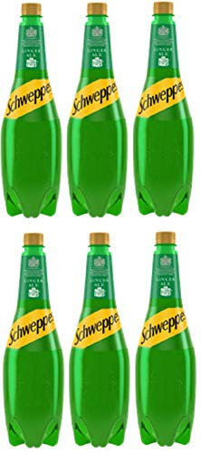 Schweppes Canada Dry Ginger Ale Sparkling Soft Drink 6X 1L Bottles **Best Before 30TH NOV 18**