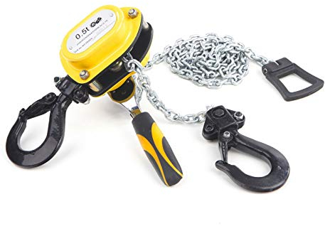 HBM 500 kg. palan à chaîne avec cliquet Manuel