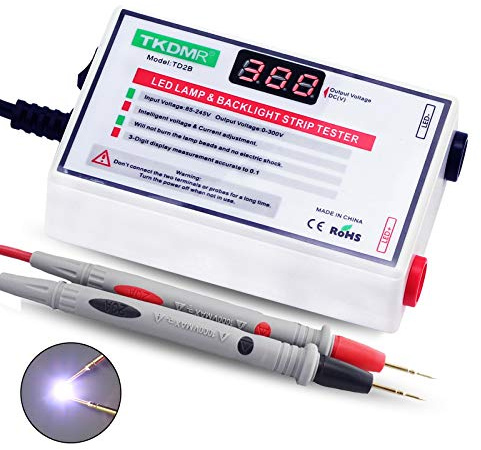 TKDMR LED Lamp Bead TV Backlight Tester - for All LED Lights Repair Output 0-300V (0-300V 30mA)