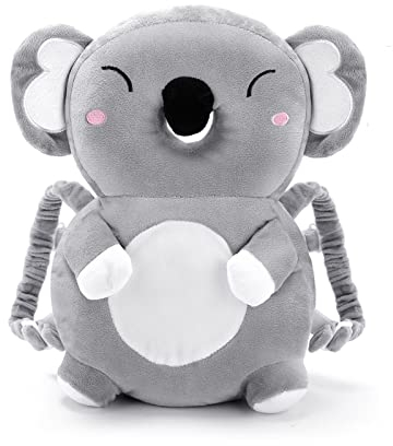 Goorder Baby Kopfschutz Kissen Atmungsakti Sicherheit Pads Infant Kopfstütze Veverstellbare Baby Kissen Rückenprotektor Schutzpolster für Kinder Kleinkind Von 4 Bis 24 Monaten