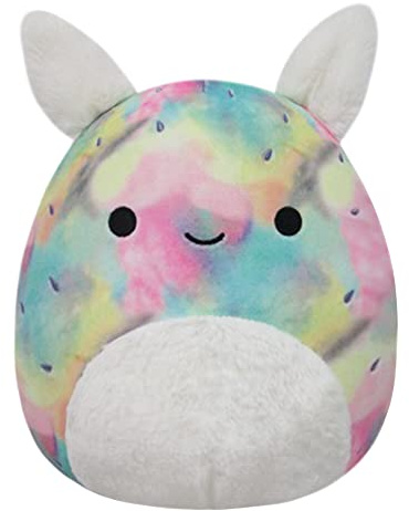 Squishmallows 8-Inch Noe Tie-Dye Sea Bunny - Little Ultrasoft Official Kelly Toy Plush