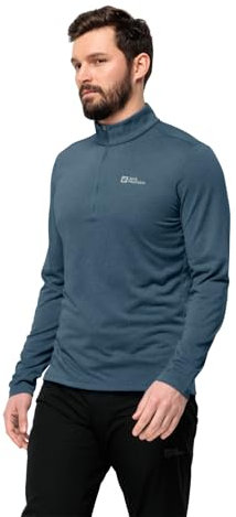 Jack Wolfskin Herren Sky Thermal Hz M Wander-Shirt, Midnight Sky, XL EU