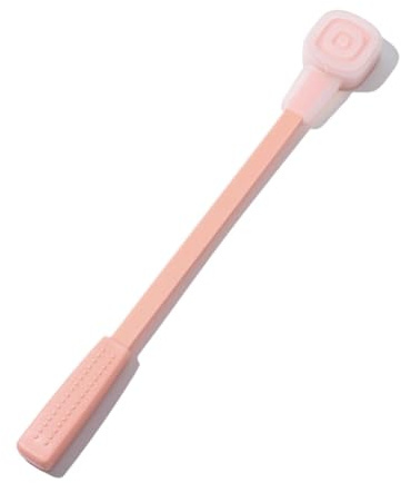 MERIGLARE Martillo de masaje de silicona multifuncional para fitness, portátil, para piernas, cuerpo entero, hombros y gimnasio, Rosa