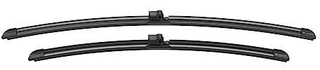 Bosch Wiper Blade Aerotwin A073S, Length: 600mm/475mm − Set of Front Wiper Blades, Black