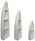 Oriental Galerie Bootsregal Regal im Boots-Design Holzregal Standregal Aufbewahrung Konsole Bord Albesia Holz, Design:Nr. 2, Größe:Groß