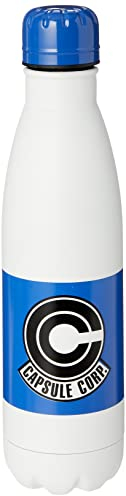 Pyramid International Dragon Ball Z MDB25698 Gourde Acier 550ml (Capsule Corp) Jeunesse Unisexe, Multicolore