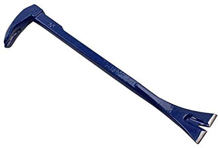 10'' Nail Puller Bars Pry Claw Bar Skirting Nail Remover Tool Steel US Pro