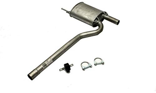 Ferroz Export Ersatz für Auspuff Mittelschalldämpfer Audi A4 & Audi A4 Avant 1.6 & 1.9 TDI inkl. Anbaukit