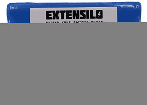 EXTENSILO Akku kompatibel mit Dirt Devil Puck M610, M610, M612, M612 Spider, M607 Spider, M611, M613 Staubsauger (2500 mAh, 14,4 V, NiMH)