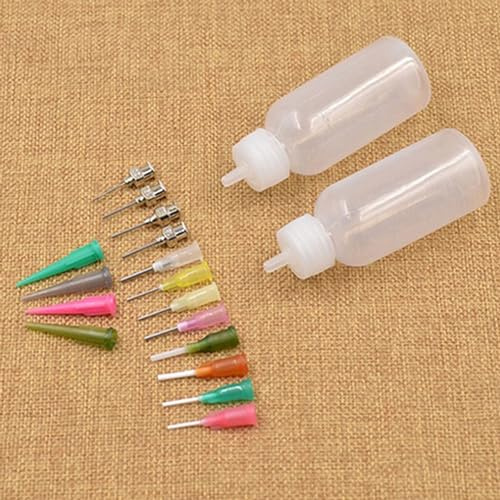 ulafbwur Botella Moda Henna Kit Aplicador Botella Tatuaje Body Art Boquilla Dibujo Making Tool Set