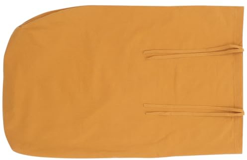 SUPVOX Copertura per Fasciatoio in Cotone Traspirante Giallo, Tappetino Cambio Pannolini Riutilizzabile e Lavabile, per Shower e Fasciatoi Portatili