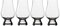 Stölzle Lausitz Whisky Glencairn Glas 190ml, 4er Set Whiskygläser, spülmaschinentauglicher Tumbler, hochwertige Qualität
