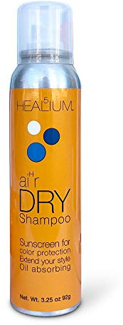Dry Shampoo, 3.25 oz - Sunscreen Oil Absorbing Extend Your Style Without Washing –Products for Men, Women, Curly, Frizzy, Fine, Thin Textures by Healium Hair