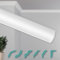 HEXIMO Corniches de Plafond Modernes en Polystyrène XPS Blanc, 2 Mètres Moulures en Polystyrène Moulures Décoratives Angles (20 mètres ZG19)