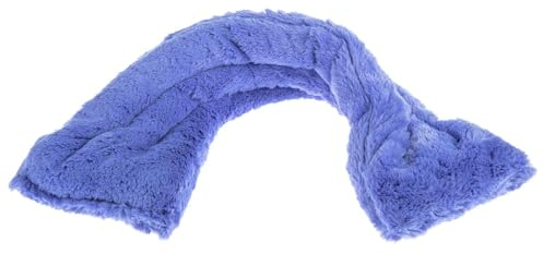 Pelucho - Bouillotte tour de cou Lavande - Made in France - Lavande et blé - Chaleur - Bien être - Douceur - Douleurs cervicales et lombaires - bouillotte micro-onde