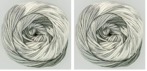 King Cole Fjord DK - Fair Isle Effect Knitting Yarn (4556 Fresvik) (Pack of 2)