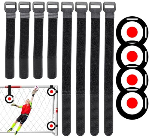 Fotbollsmålskivor, hockeymål, sportmål reaktiv smidighetsträning med justerbara band för hockey fotboll baseboll